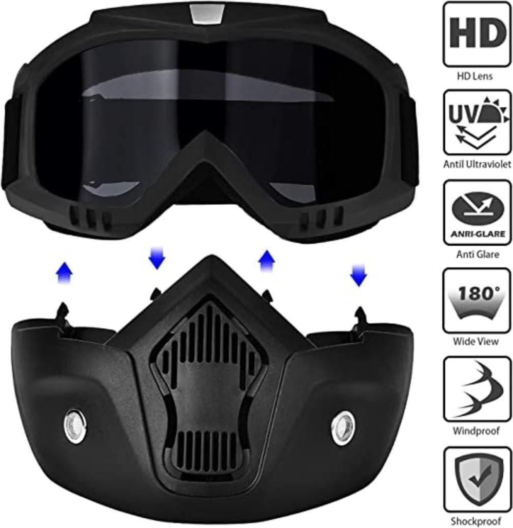 JS Enterprise™ Goggle Mask Anti Scratch UV Protective
