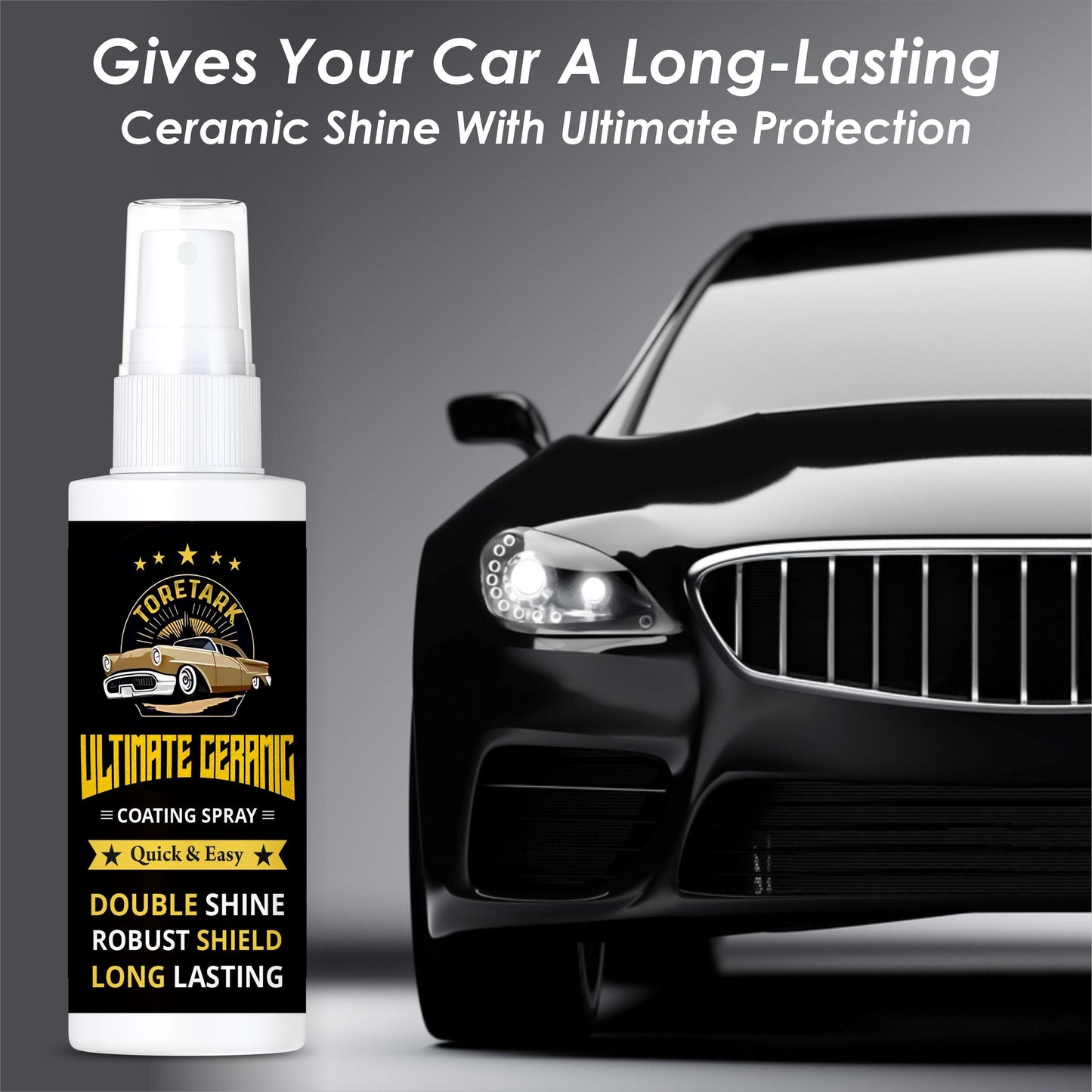 JS Enterprise™ Ultimate Ceramic Coating Spray 200 gm Pack of 2