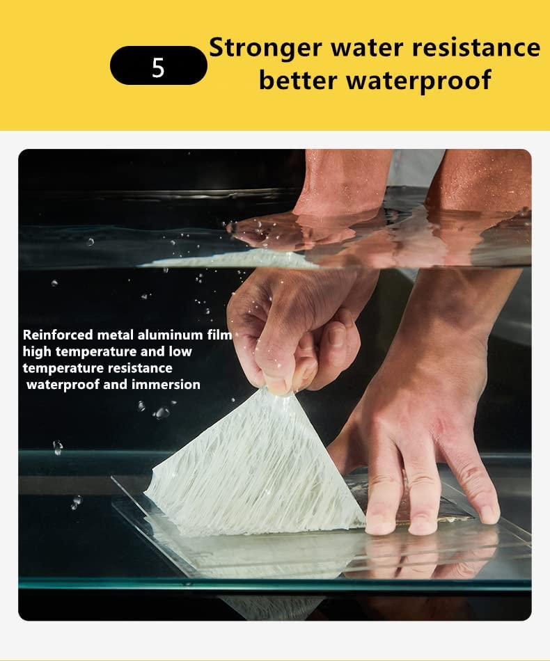 JS Enterprise™ Aluminium Foil Waterproof Sealan Foil Tape
