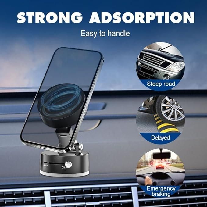JS Enterprise™ Vacuum Magnetic Suction Phone Holder