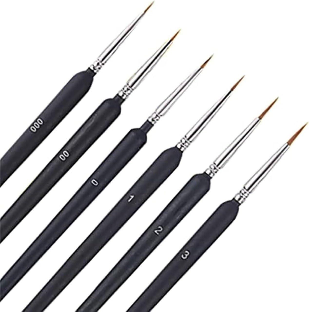 JS Enterprise™ 6 Pcs Paint Brush