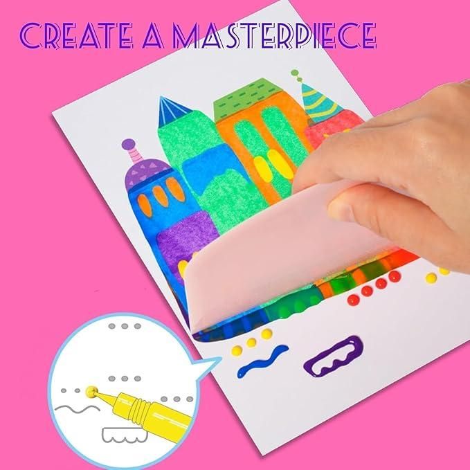JS Enterprise™ Rainbow Dot Painting Art Kits