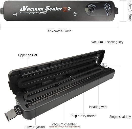 JS Enterprise™ Portable Multi-functional Food Vacuum Sealer