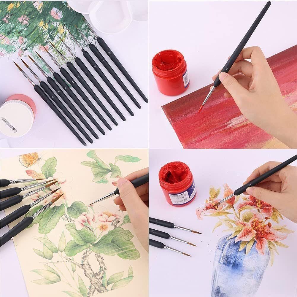 JS Enterprise™ 6 Pcs Paint Brush
