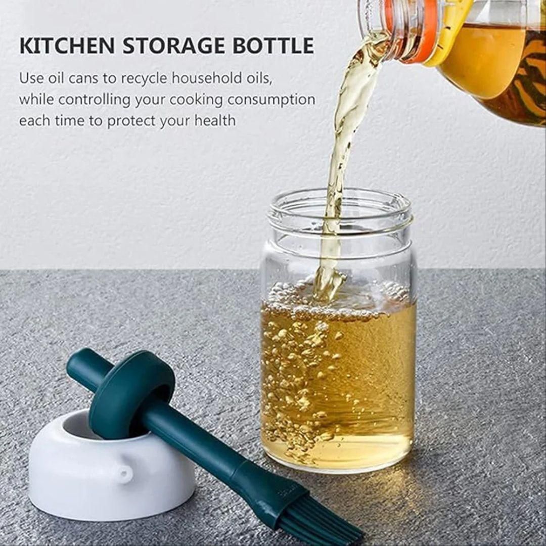 JS Enterprise™ Plastic 2 In 1 Oil Dispenser 250 ml