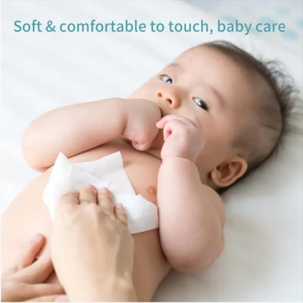 JS Enterprise™ Mini Portable Disposable Baby Wipes For Face And Household Use