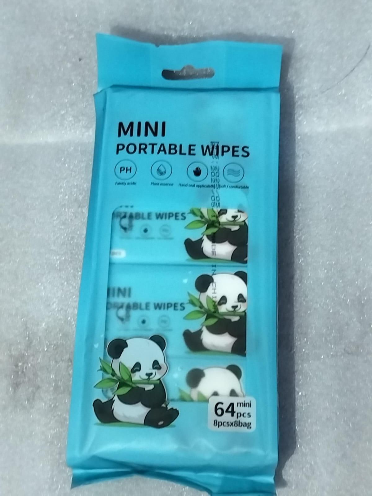 JS Enterprise™ Mini Portable Disposable Baby Wipes For Face And Household Use