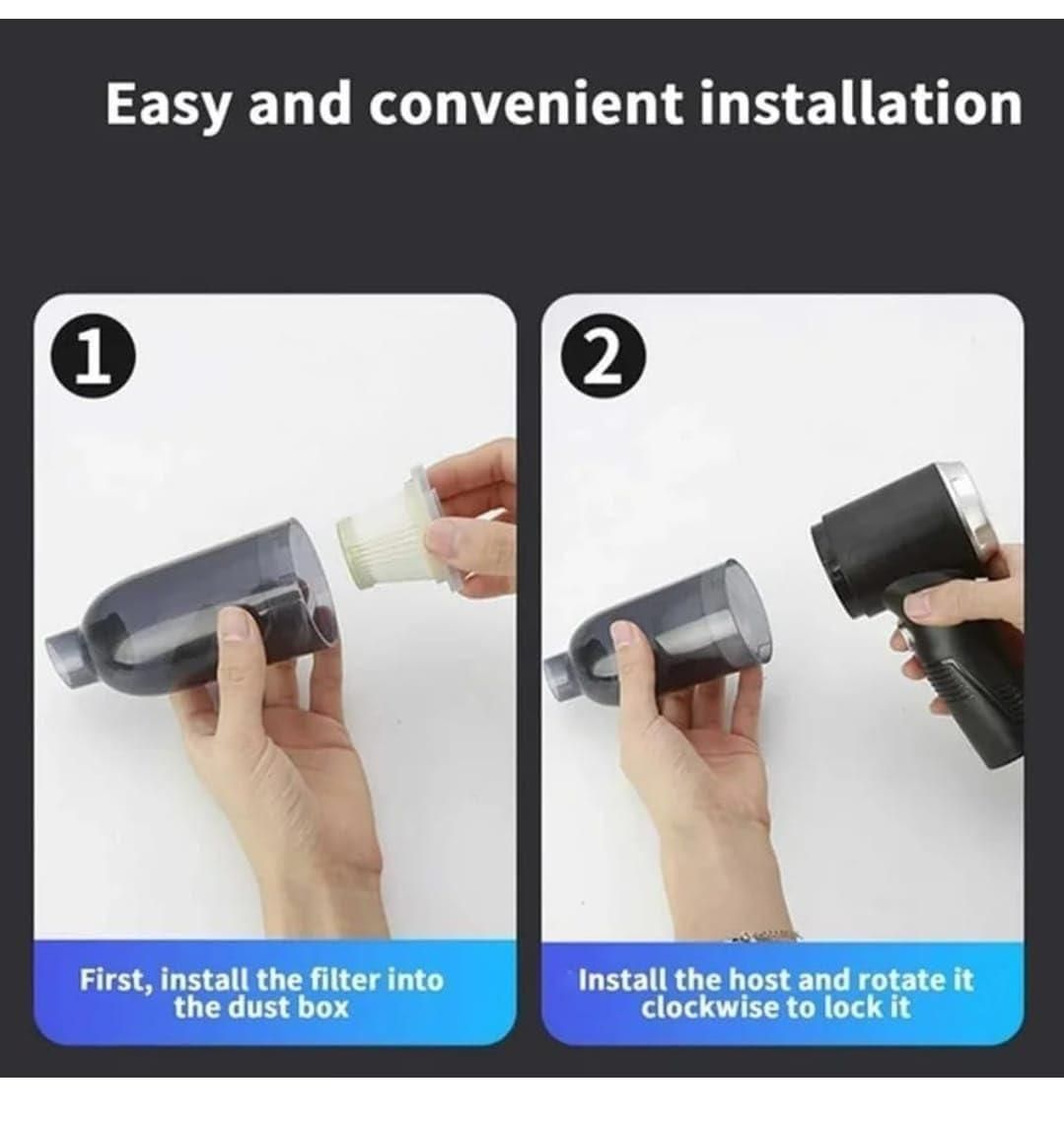 JS Enterprise™ BD Vacuum Suction Cleaner- Portable Air Duster Wireless