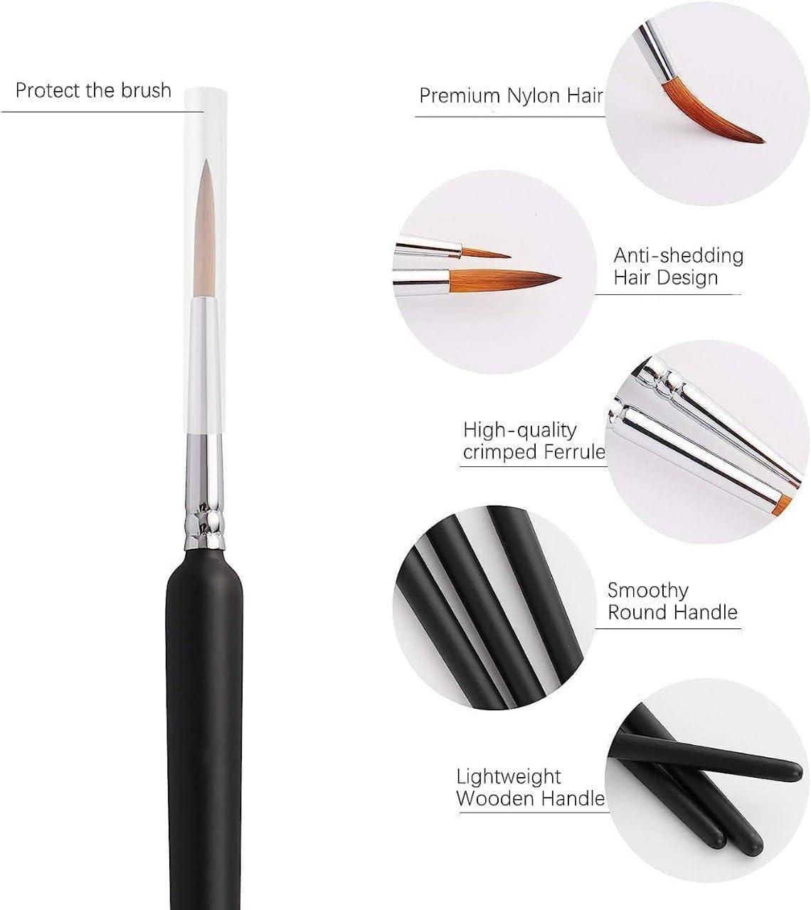 JS Enterprise™ 6 Pcs Paint Brush
