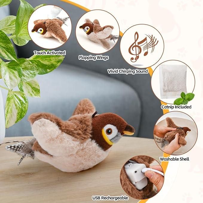 JS Enterprise™ Flapping Cat Toy