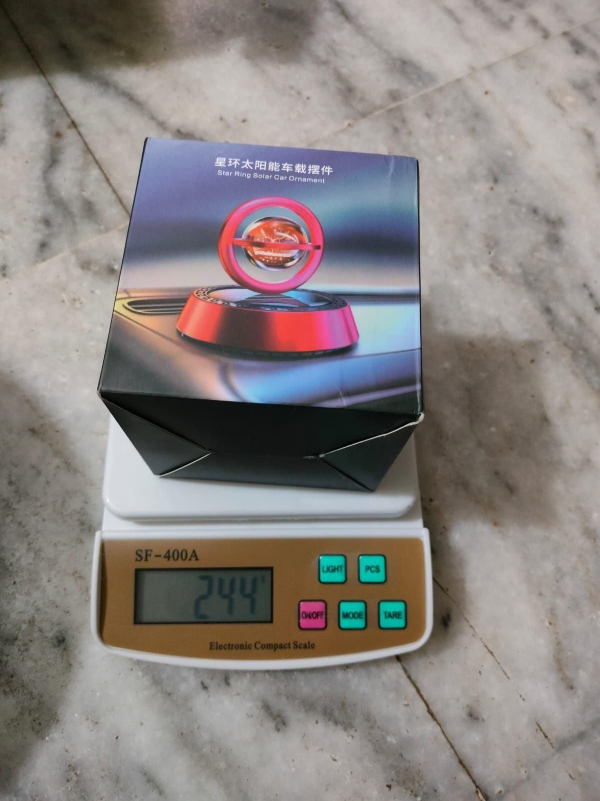 JS Enterprise™ Solar Energy Rotate Car Perfume Diffuser