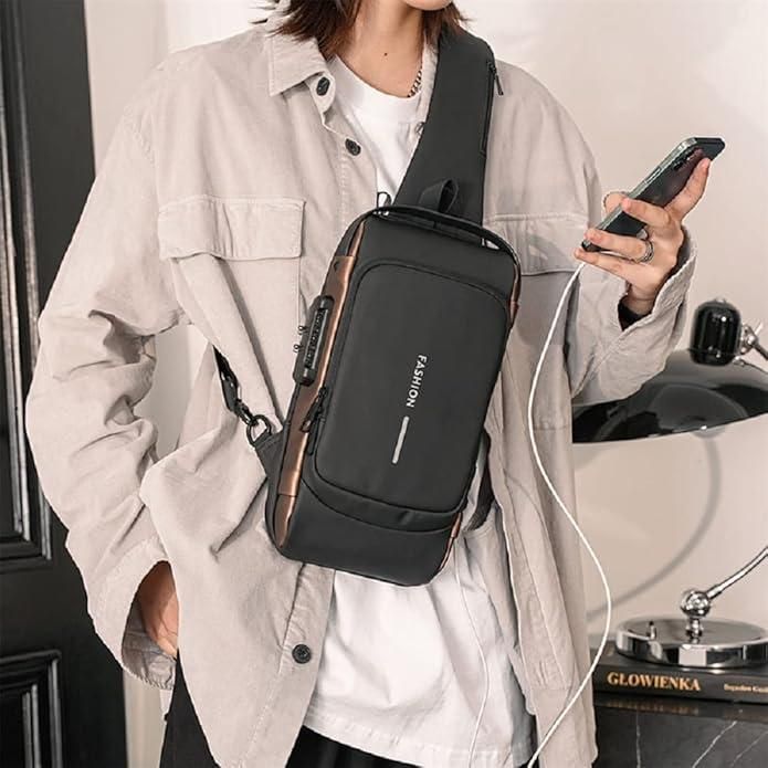 JS Enterprise™ Sling Bag for Men & Women