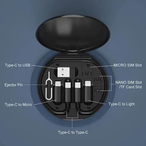 JS Enterprise™ Fast Charging Travel Cabel Set