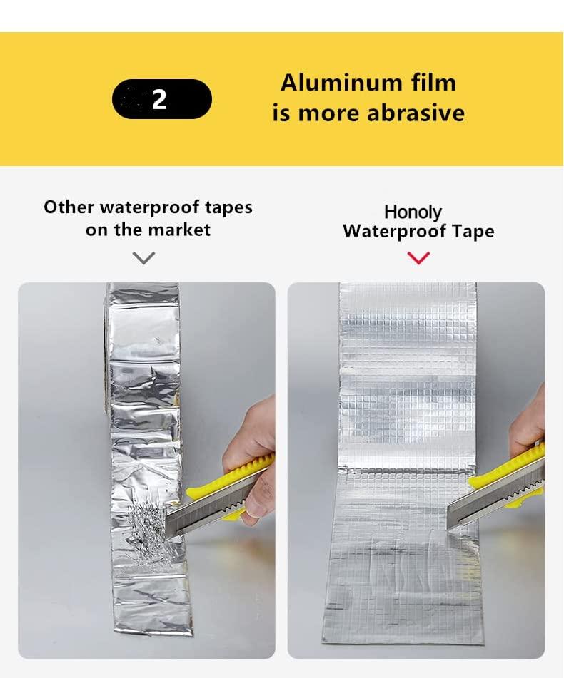 JS Enterprise™ Aluminium Foil Waterproof Sealan Foil Tape