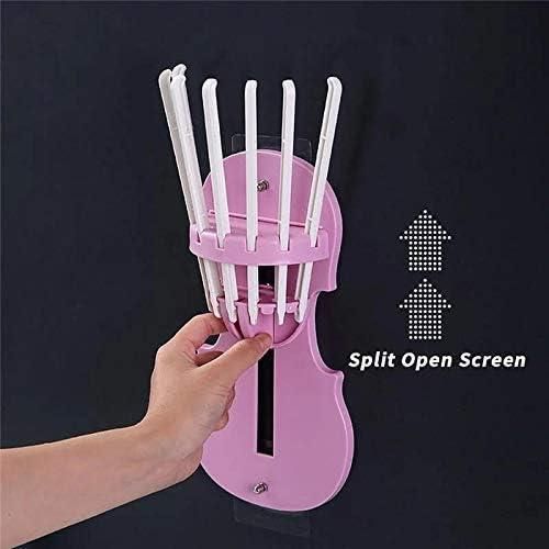 JS Enterprise™ 7-in-1 Multifunction Retractable Wall-Mounted Pull-Out Hanger Rack