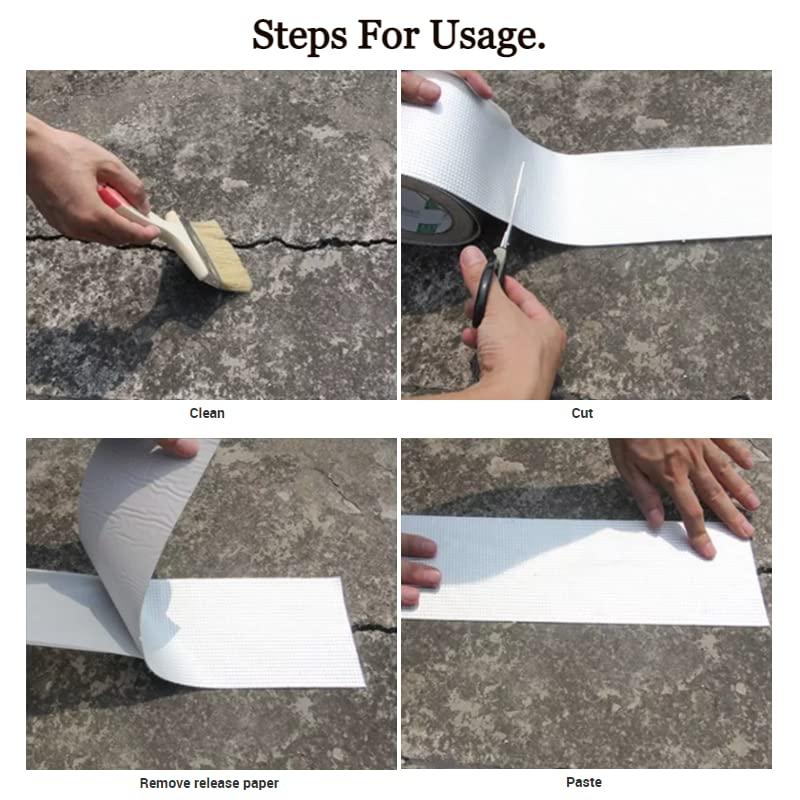JS Enterprise™ Aluminium Foil Waterproof Sealan Foil Tape