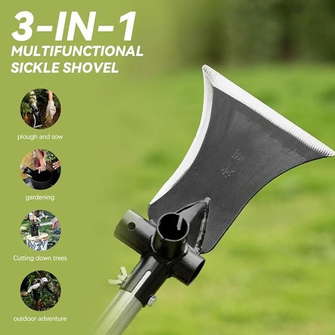 JS Enterprise™3-in-1 Garden Flat Shovel