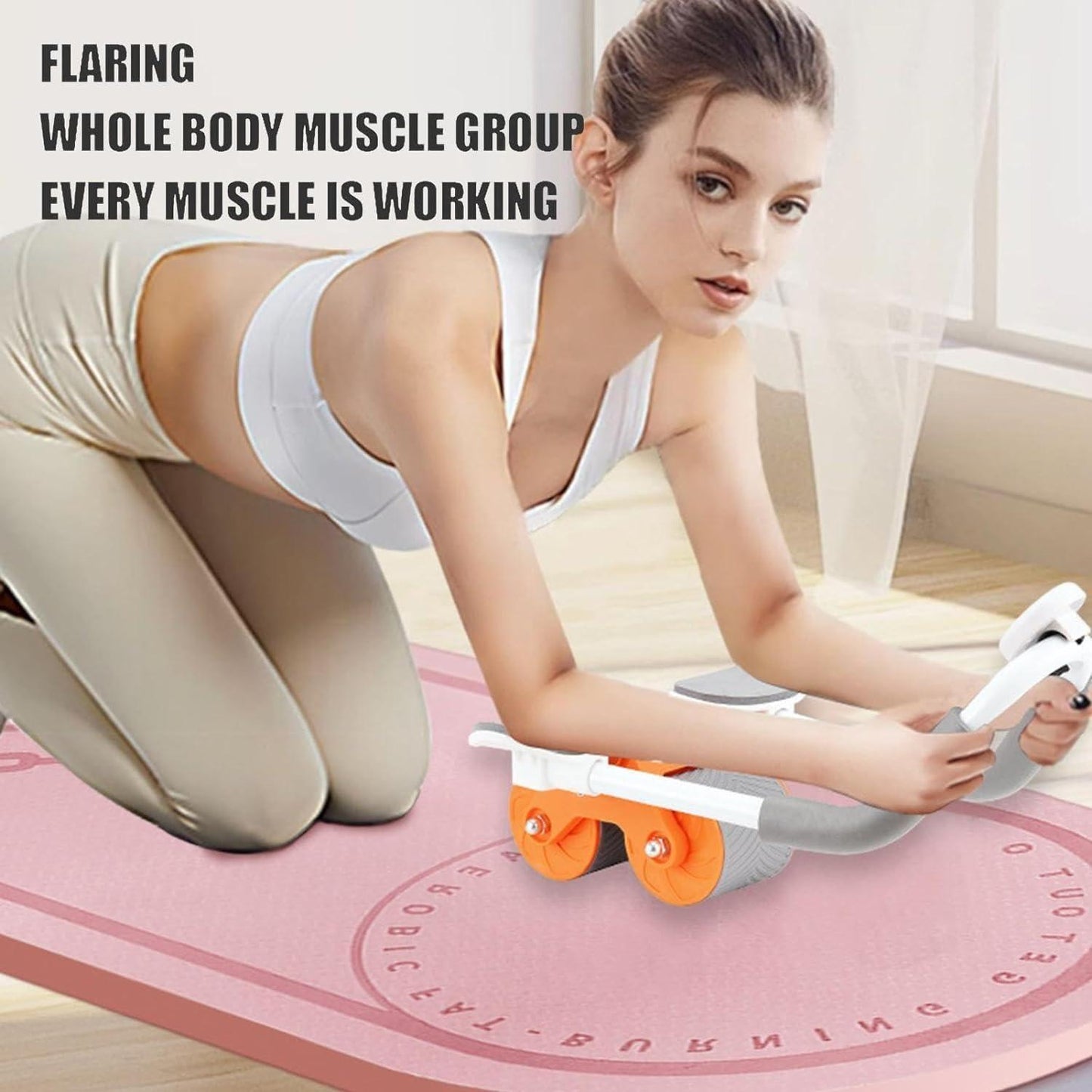 JS Enterprise™ Abdominal Exercise Roller assorted color