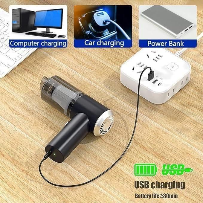 JS Enterprise™ BD Vacuum Suction Cleaner- Portable Air Duster Wireless
