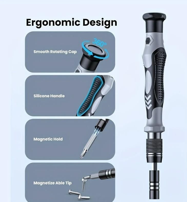 JS Enterprise™ 115 in 1 Screwdriver Set