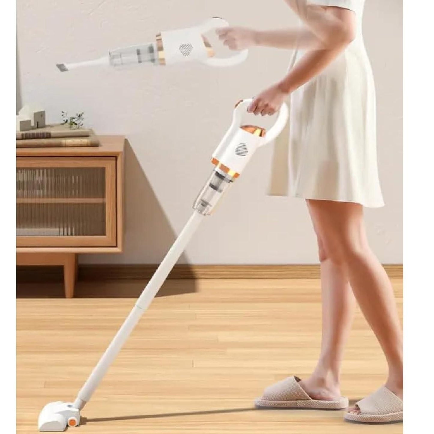 JS Enterprise™ Portable Cordless Handheld Vacuum Cleaner All-in-one Machine