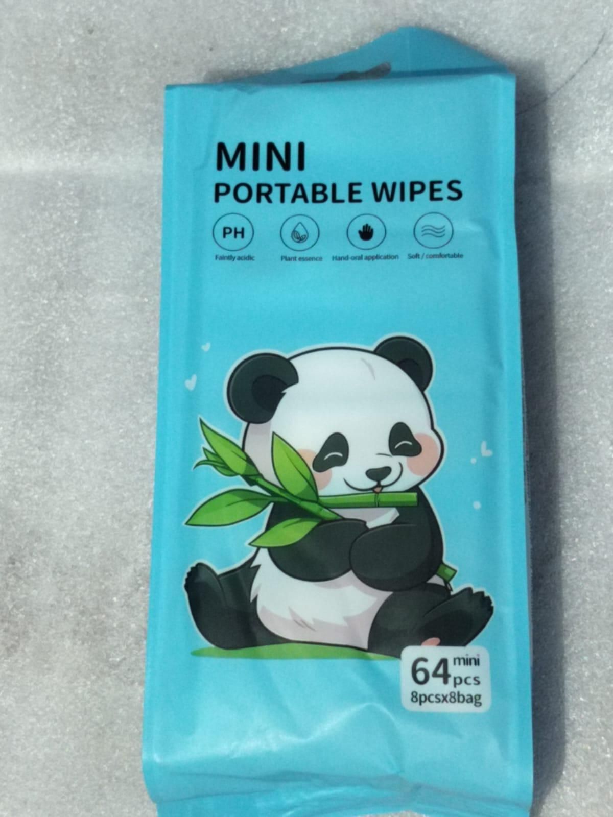 JS Enterprise™ Mini Portable Disposable Baby Wipes For Face And Household Use