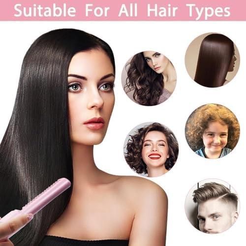 JS Enterprise™ Rechargeable Hot Comb Hair Straightener