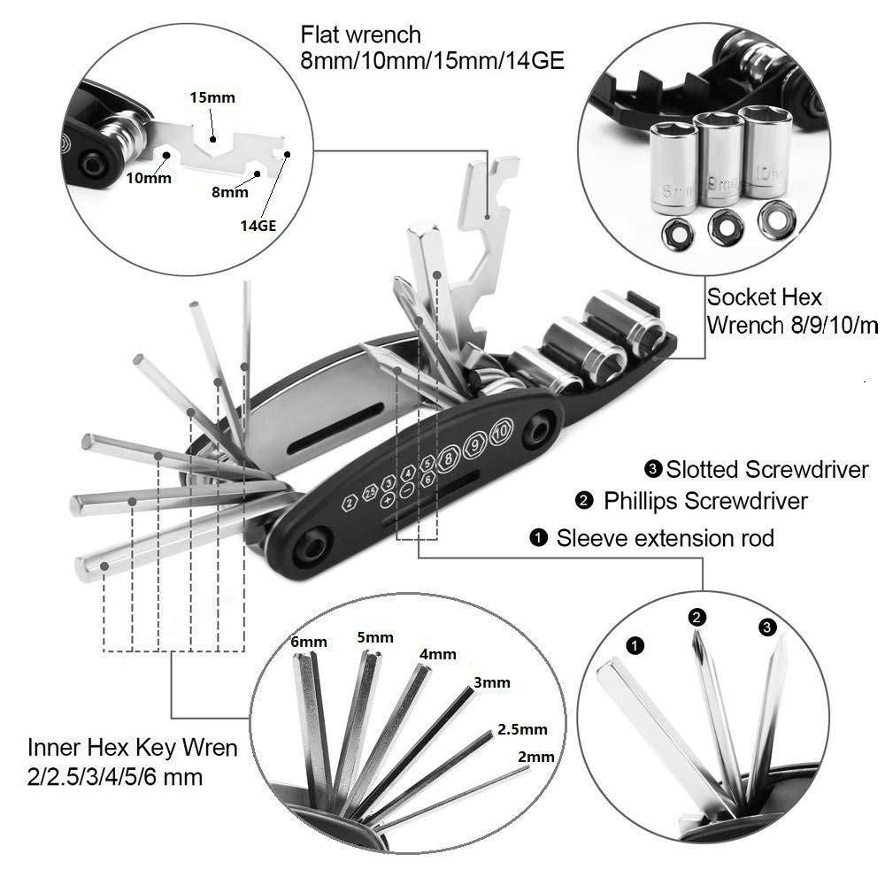 JS Enterprise™ 15 in 1 Multipurpose Tool Kit