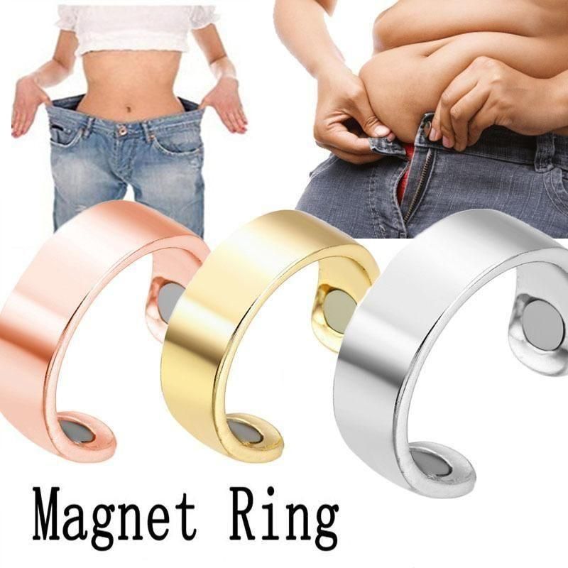 JS Enterprise™ Lymphatic Drainage Therapeutic Magnetic Ring for Men and Women ( Black )