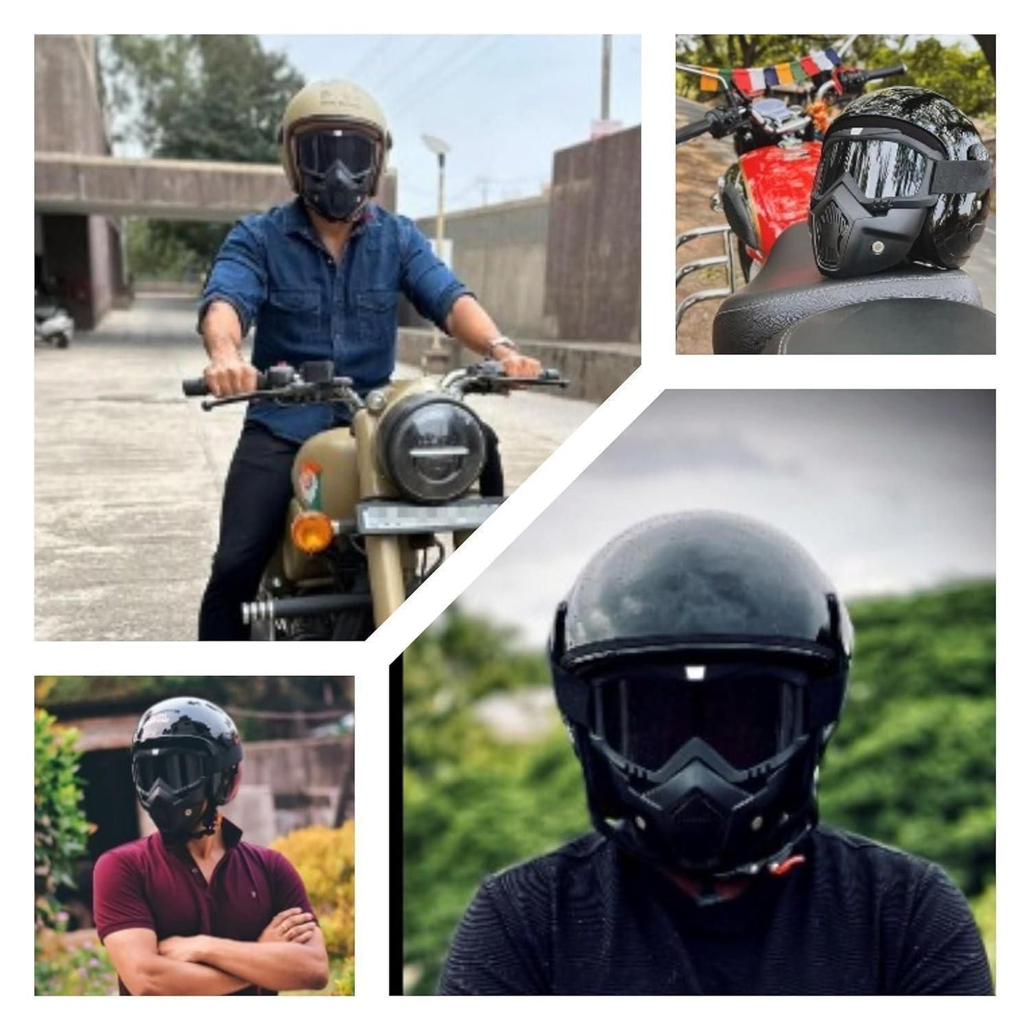 JS Enterprise™ Goggle Mask Anti Scratch UV Protective