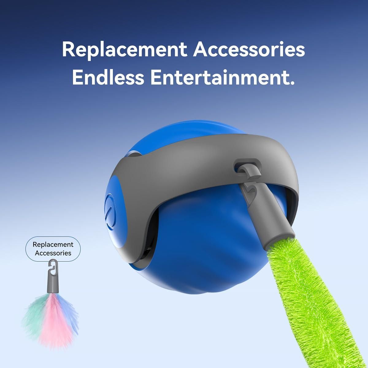 JS Enterprise™ Rolling Ball Cat Toy