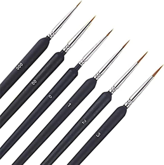 JS Enterprise™ 6 Pcs Paint Brush