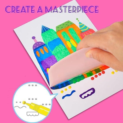 JS Enterprise™ Rainbow Dot Painting Art Kits