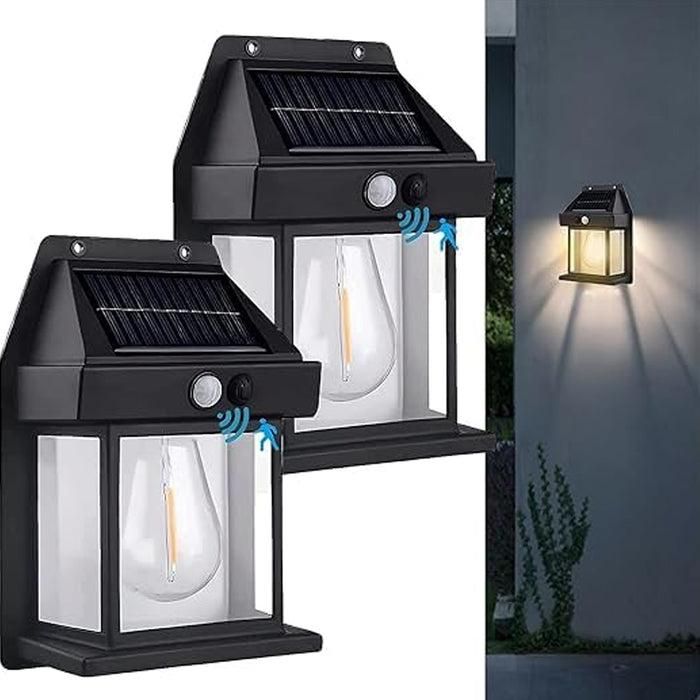 JS Enterprise™ Solar Light Outdoor Wall Light
