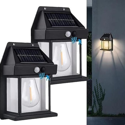 JS Enterprise™ Solar Light Outdoor Wall Light
