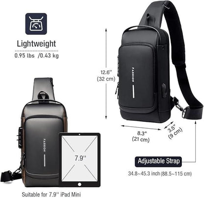 JS Enterprise™ Sling Bag for Men & Women