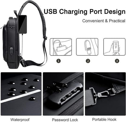 JS Enterprise™ Sling Bag for Men & Women