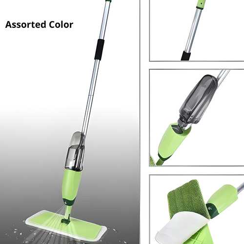 JS Enterprise™ Spray Mop - 360 Degree Handle Wet & Dry Microfiber Floor Spray Mop