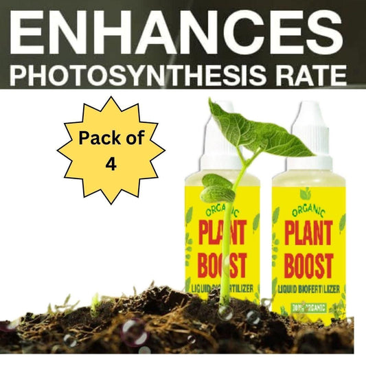 JS Enterprise™ Plant Boost Liquid Biofertilizer for All Crops,Organic (Pack of 4)