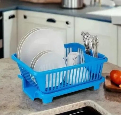 JS Enterprise™ 3 in 1 Kitchen Dish Drainer