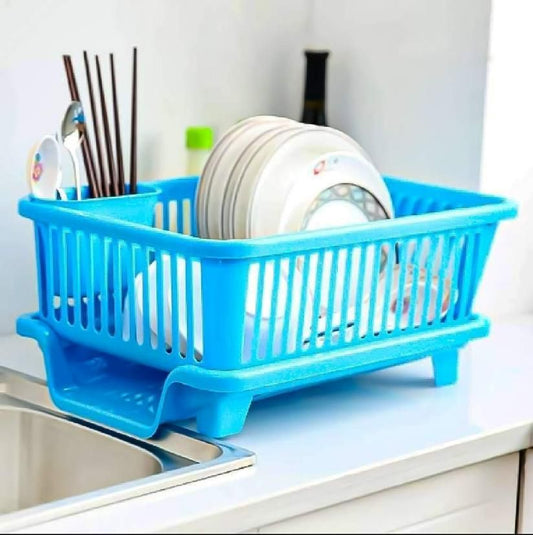 JS Enterprise™ 3 in 1 Kitchen Dish Drainer