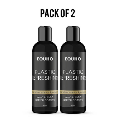 JS Enterprise™ OUHOE Plastic Revitalizing Coating Agent(Pack Of 2)