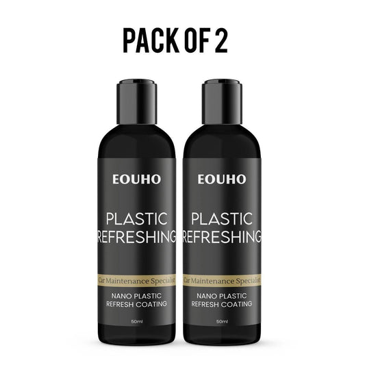 JS Enterprise™ OUHOE Plastic Revitalizing Coating Agent(Pack Of 2)