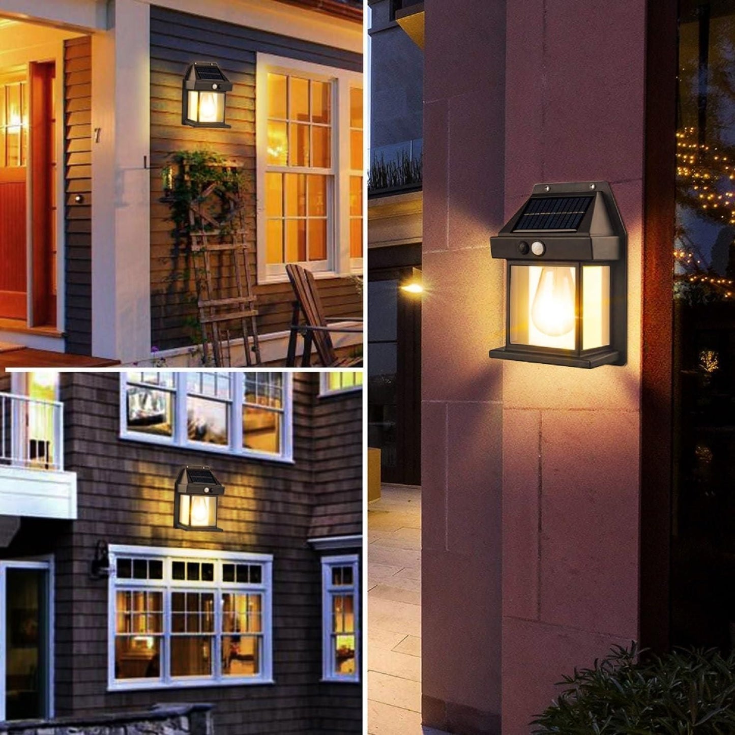 JS Enterprise™ Solar Light Outdoor Wall Light