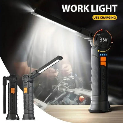 JS Enterprise™ Magnetic LED COB Light USB Rechargeable