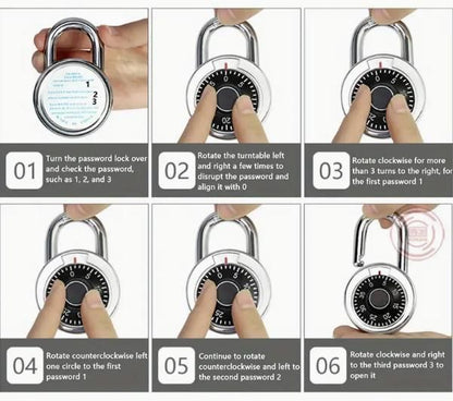 JS Enterprise™ Standard Dial Combination Lock