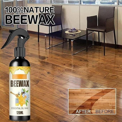JS Enterprise™ Natural Micro-Molecularized Beeswax Spray, Furniture Polish and Cleaner for Wood(Pack of 2)