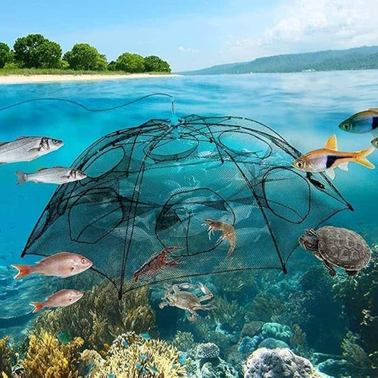 JS Enterprise™ Portable Folding Fishing Net