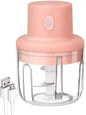 JS Enterprise™ KolorFish Electric Mini Garlic Chopper 250ml Electric Vegetable Chopper