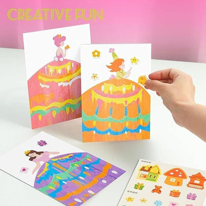 JS Enterprise™ Rainbow Dot Painting Art Kits